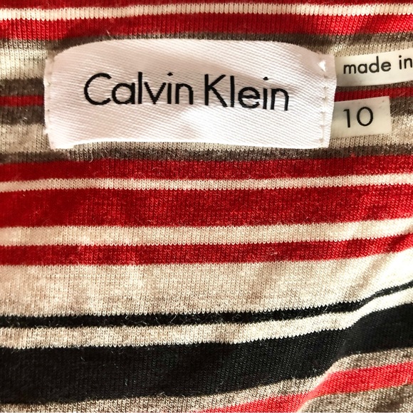 Calvin Klein Striped Dress - Picture 7 of 8